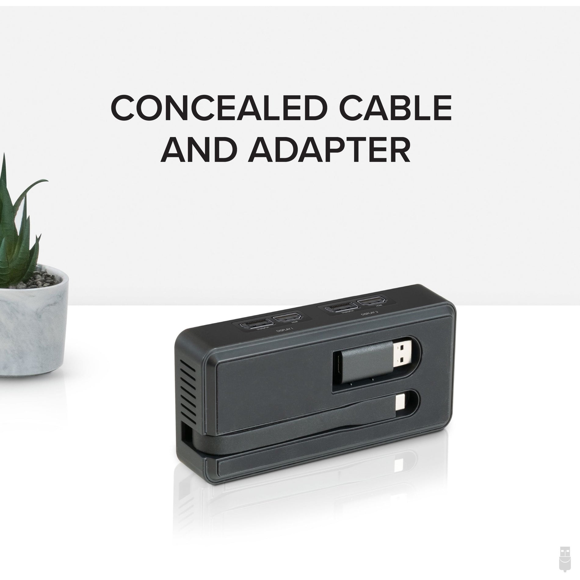 プラガブル USBC-6950U USB 3.0およびUSB-C 4K DisplayPortおよびHDMIデュアルモニターアダプター、簡単に複数のモニターを接続できます。 - プラガブル - プラガブル