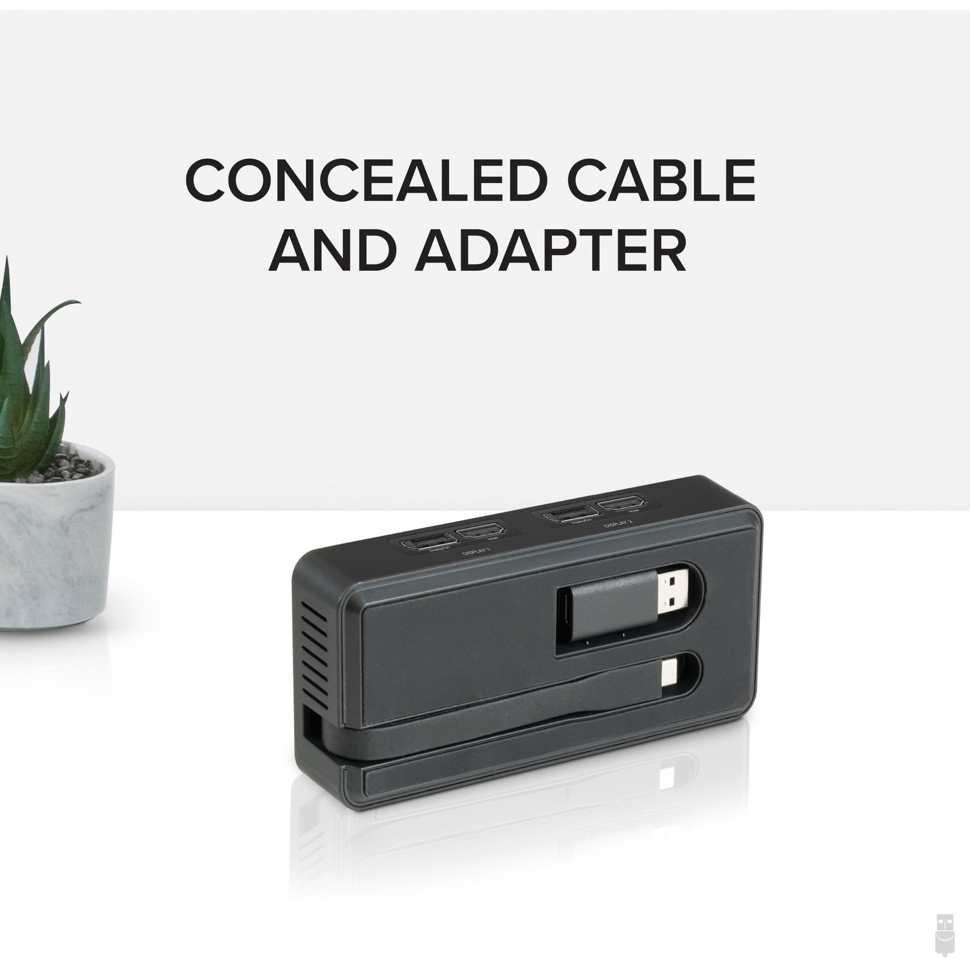 Plugable USBC-6950UE USB Type-C Dual 4K HDMI und Gigabit Ethernet Adapter Verbinden Sie Zwei Monitore und Ethernet mit Ihrem USB-C-Gerät
