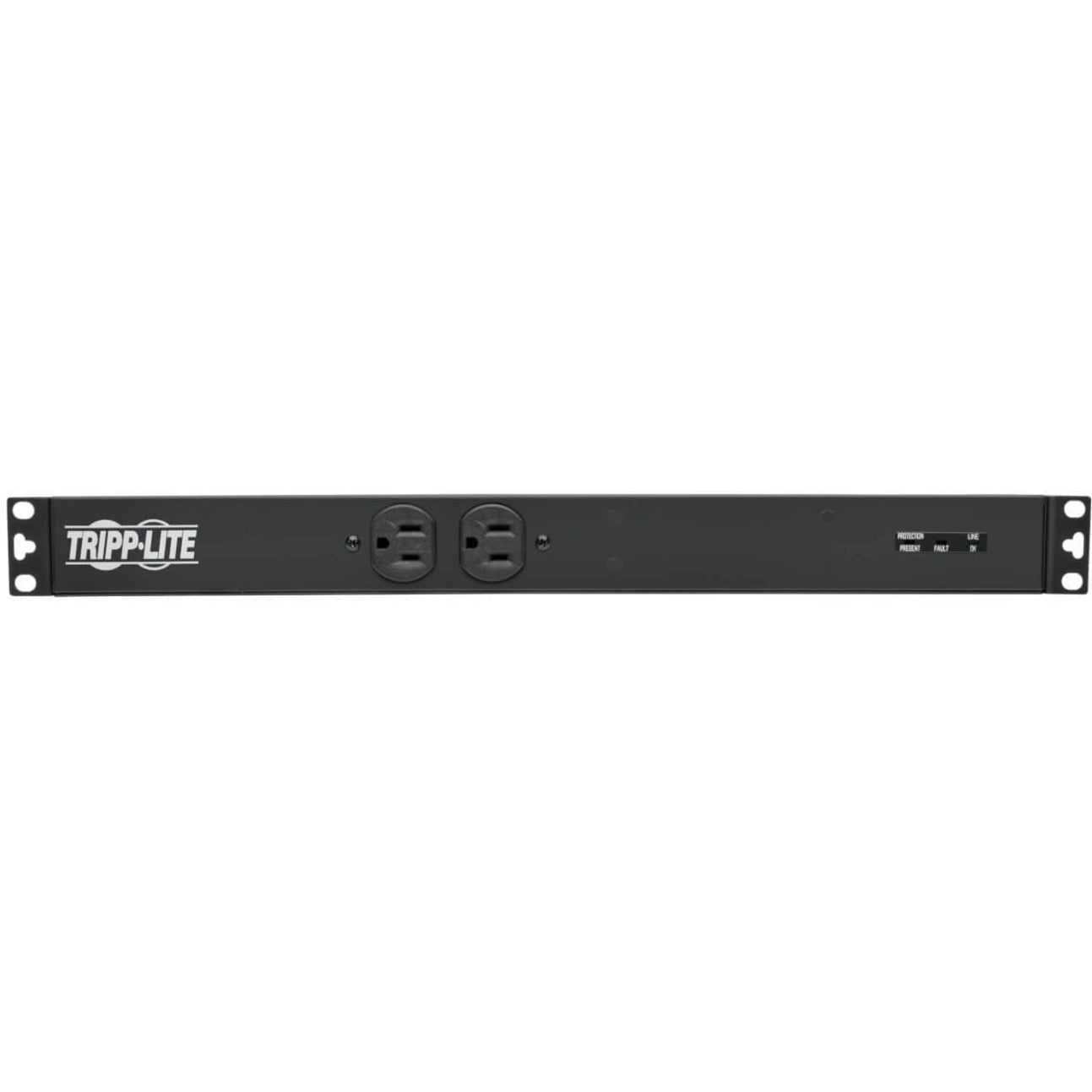 Horizontal view of Tripp Lite PDUH20-ISO PDU showing full length and status LED indicators-alternate-image2