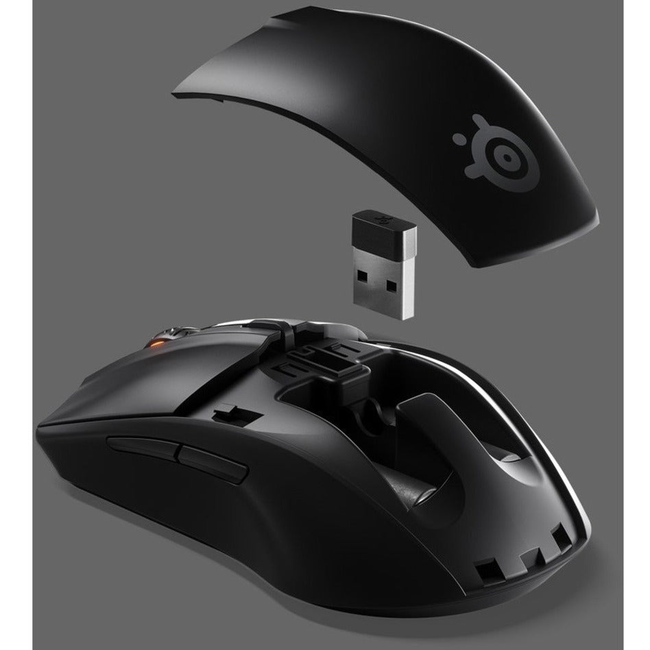 SteelSeries 62521 Rival 3 Gaming Mouse, Ergonomic Fit, 18000 dpi, Wireless Connectivity