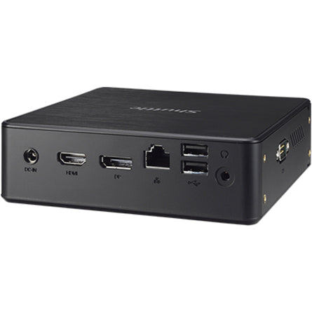 Shuttle NC10U3 XPC nano Barebone System - Mini PC, Intel Core i3 8th Gen i3-8145U, DDR4 SDRAM, 32GB Memory Supported, HDMI, USB Type-C, DisplayPort, 65W Power Supply, HD Graphics 620, Wireless LAN