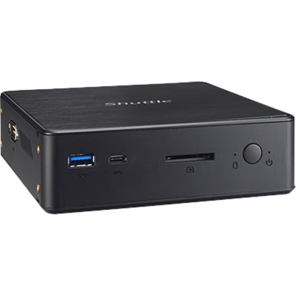 Shuttle NC10U3 XPC nano Barebone System - Mini PC, Intel Core i3 8th Gen i3-8145U, DDR4 SDRAM, 32GB Memory Supported, HDMI, USB Type-C, DisplayPort, 65W Power Supply, HD Graphics 620, Wireless LAN