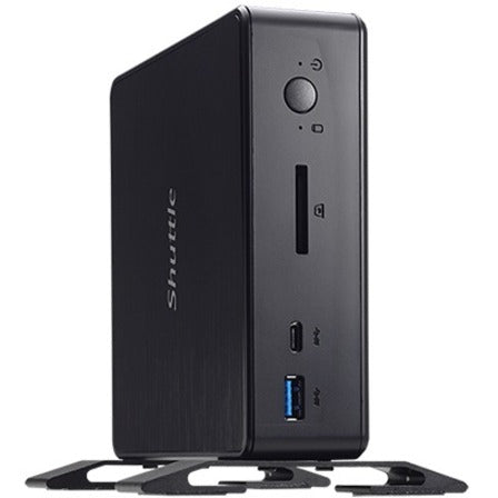 Shuttle NC10U3 XPC nano Barebone System - Mini PC, Intel Core i3 8th Gen i3-8145U, DDR4 SDRAM, 32GB Memory Supported, HDMI, USB Type-C, DisplayPort, 65W Power Supply, HD Graphics 620, Wireless LAN