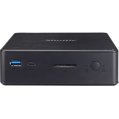 Shuttle NC10U3 XPC nano Barebone System - Mini PC, Intel Core i3 8th Gen i3-8145U, DDR4 SDRAM, 32GB Memory Supported, HDMI, USB Type-C, DisplayPort, 65W Power Supply, HD Graphics 620, Wireless LAN