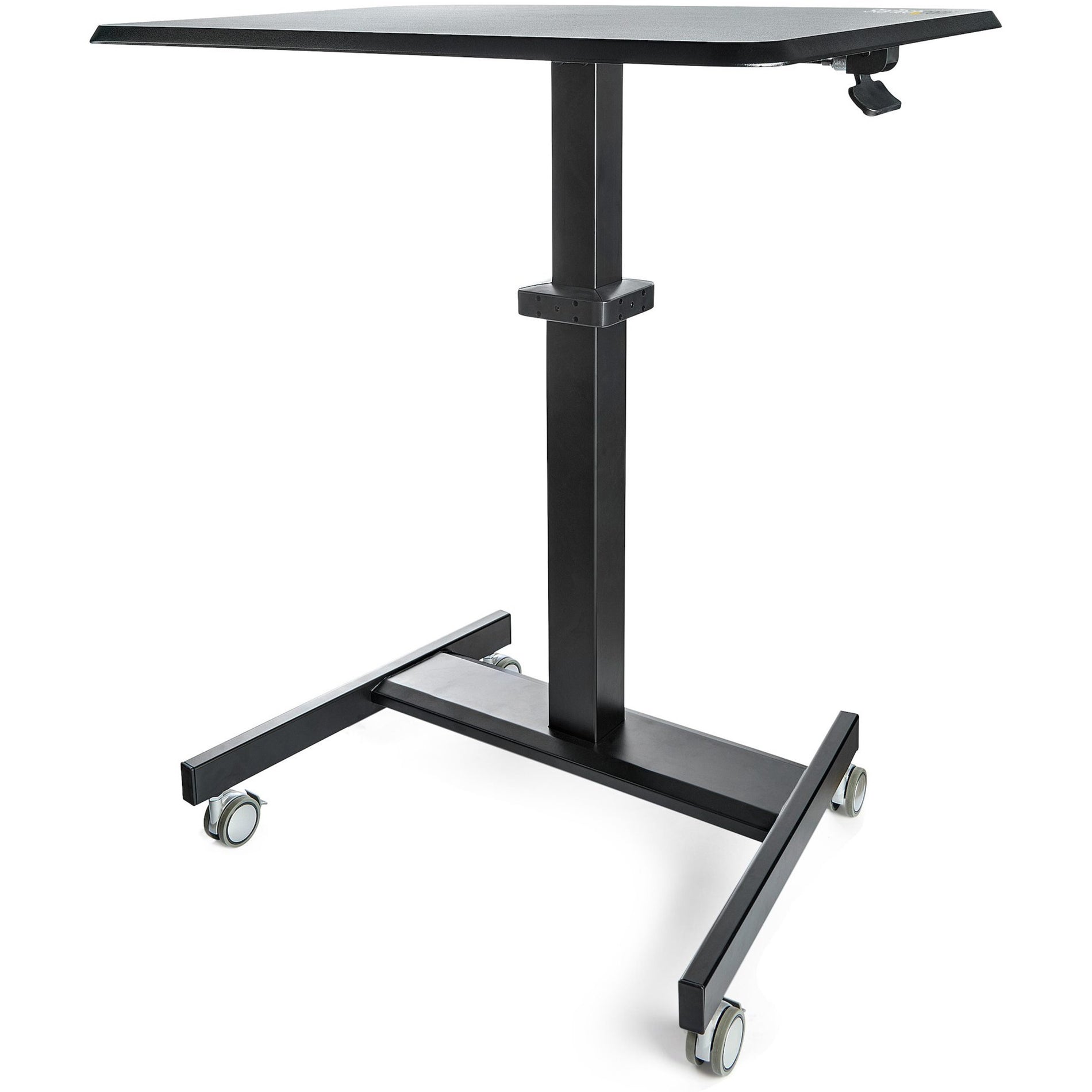 StarTech.com STSCART2 Mobile Workstation, Standing Desk, Sturdy, Ergonomic Design, Portable, Heavy Duty Caster