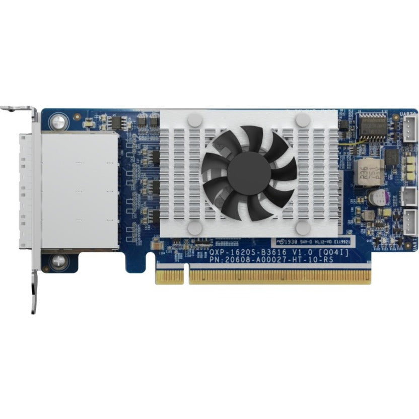 QNAP QXP-1620S-B3616W High-Bandwidth, Full Duplex 12Gb/s SAS Card, 4 SAS Ports, PCI Express 3.0 x16