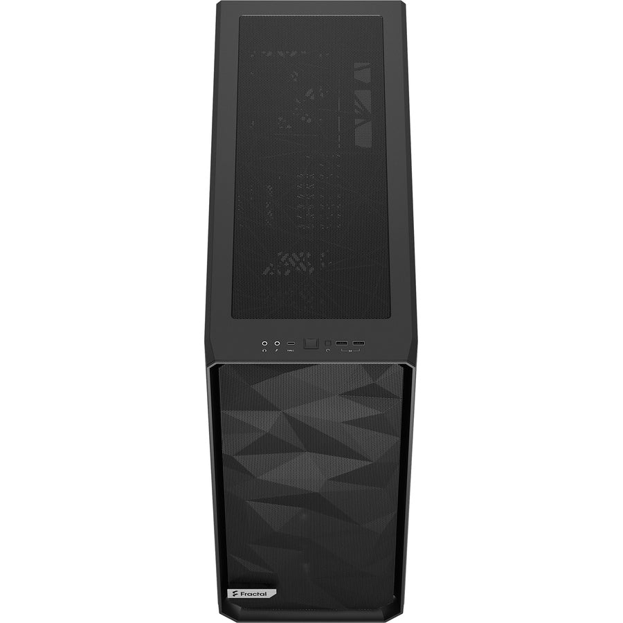 Fractal Design FD-C-MES2X-02 Meshify 2 XL Kotak Komputer Menara Luas dengan Kaca Tempered Hitam