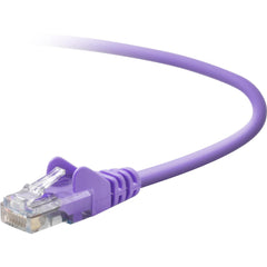 Belkin Category 5e Snagless Crossover Network Cable, Purple, 6ft RJ-45 M/M Patch Cable, Connects LAN Computers Hub-to-Hub, Copper Conductor - A3X126-06-PUR-S (Lifetime Warranty)