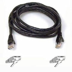 Cable de parche Cat. 6 UTP Belkin A3L980-100-BLK-S 100 pies Alto rendimiento Moldeado Sin enganches Probado PowerSum