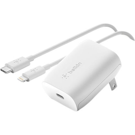 Belkin WCA003DQWH BOOST&uarr;CHARGE 20W USB-C PD Wall Charger, Fast Charging for iPhone, Samsung, Google, iPad, Huawei