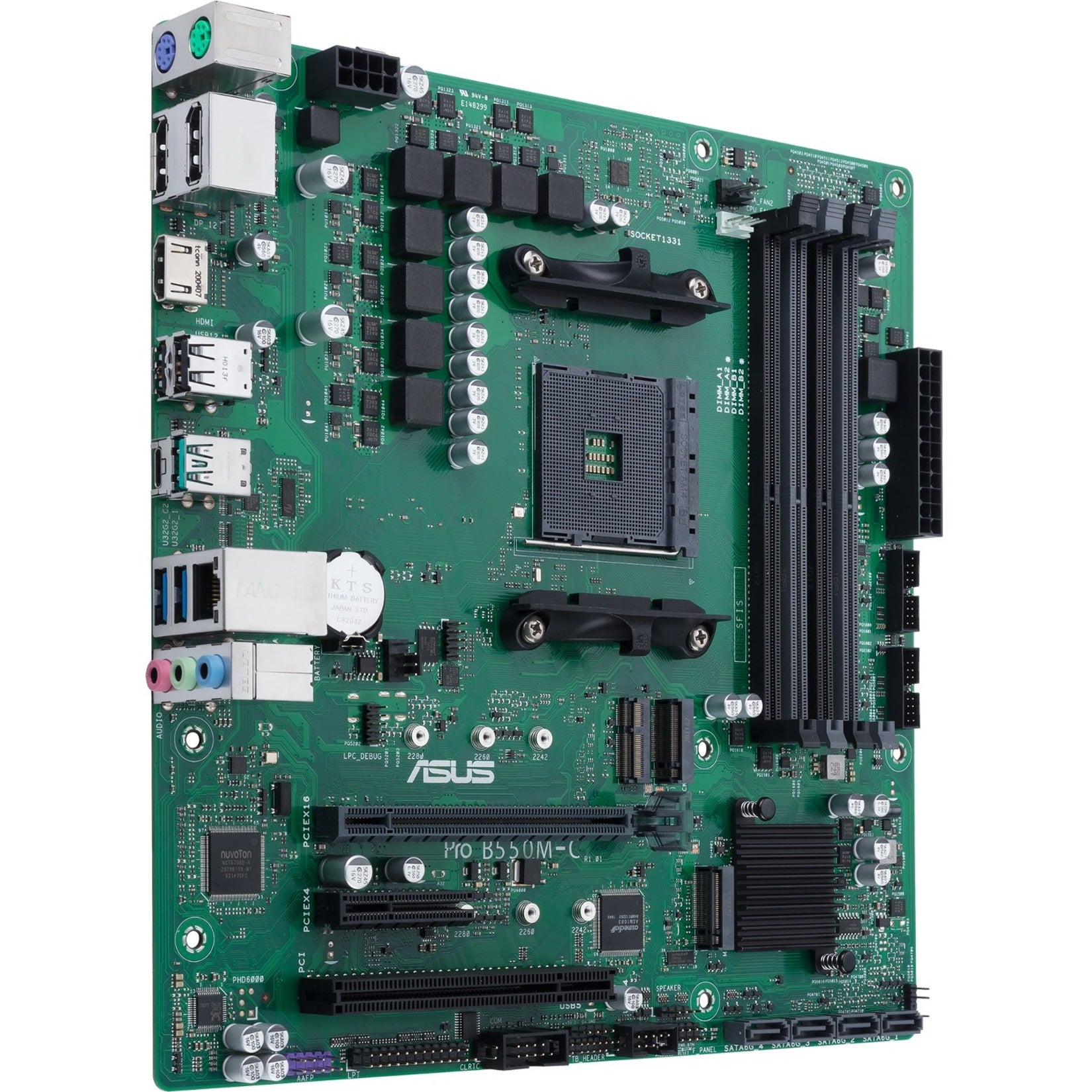 ASUS Prime A520M-A II/CSM AMD AM4(3rd Gen Ryzen) microATX Commercial  Motherboard(ECC Memory,M.2 Support,1Gb Ethernet, DP/HDMI 2.1/D-Sub,  4K@60HZ