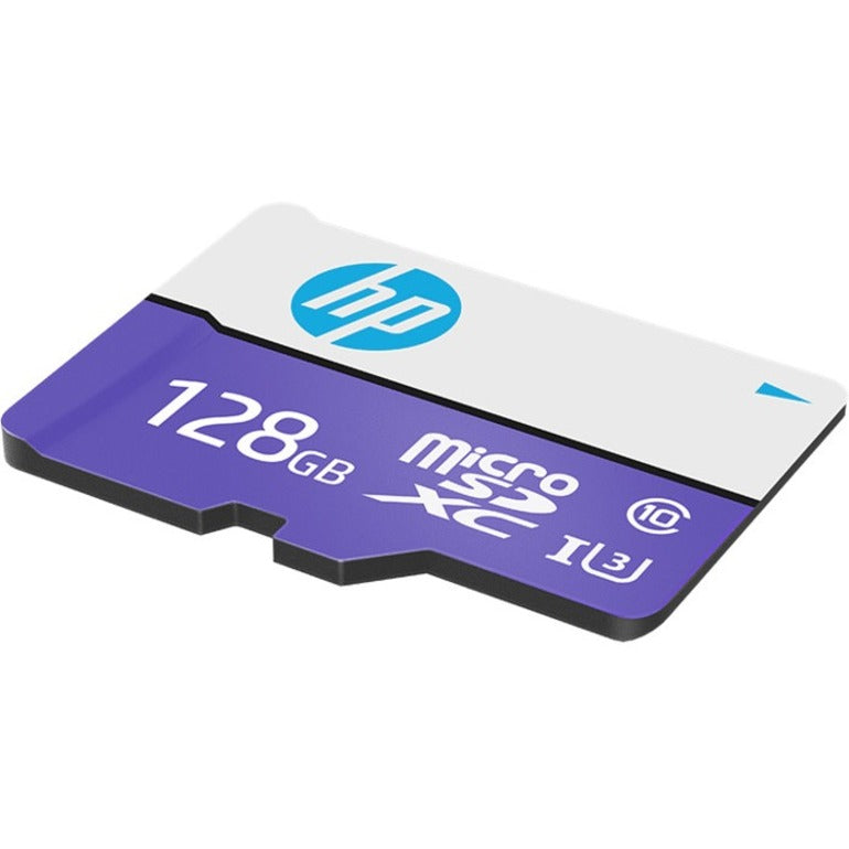 HP P-SDU128U3100HPMX-GE mx330 Class 10 U3 microSD Flash Memory Card, 128GB Storage Capacity, 100 MB/s Maximum Read Speed