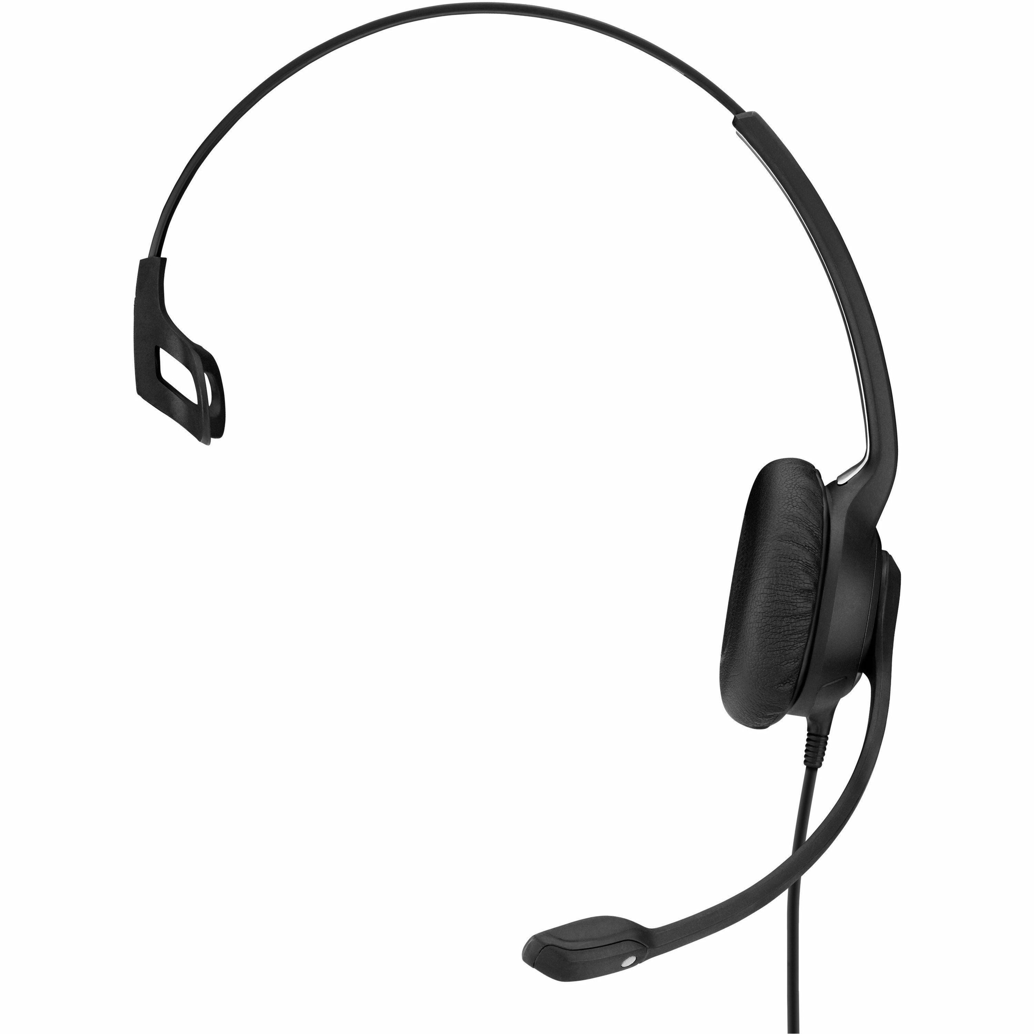 EPOS | SENNHEISER 1000518 IMPACT SC 232 Headset, Monaural On-ear, 2 Year Warranty, Boom Microphone, Easy Disconnect Interface, Black