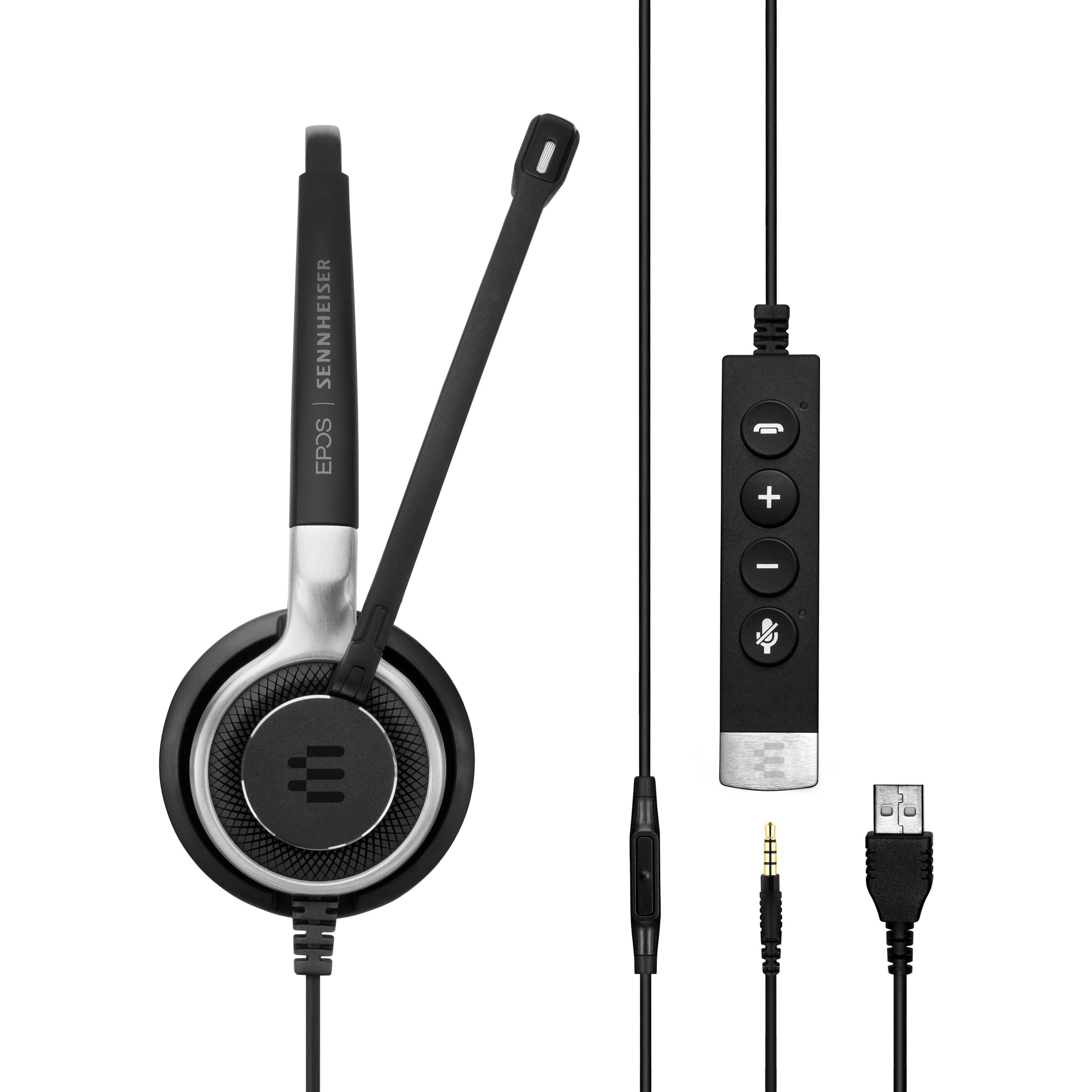 EPOS | SENNHEISER 1000643 IMPACT SC 635 USB Headset, Comfortable Mono On-ear Headset with Noise Cancelling Microphone