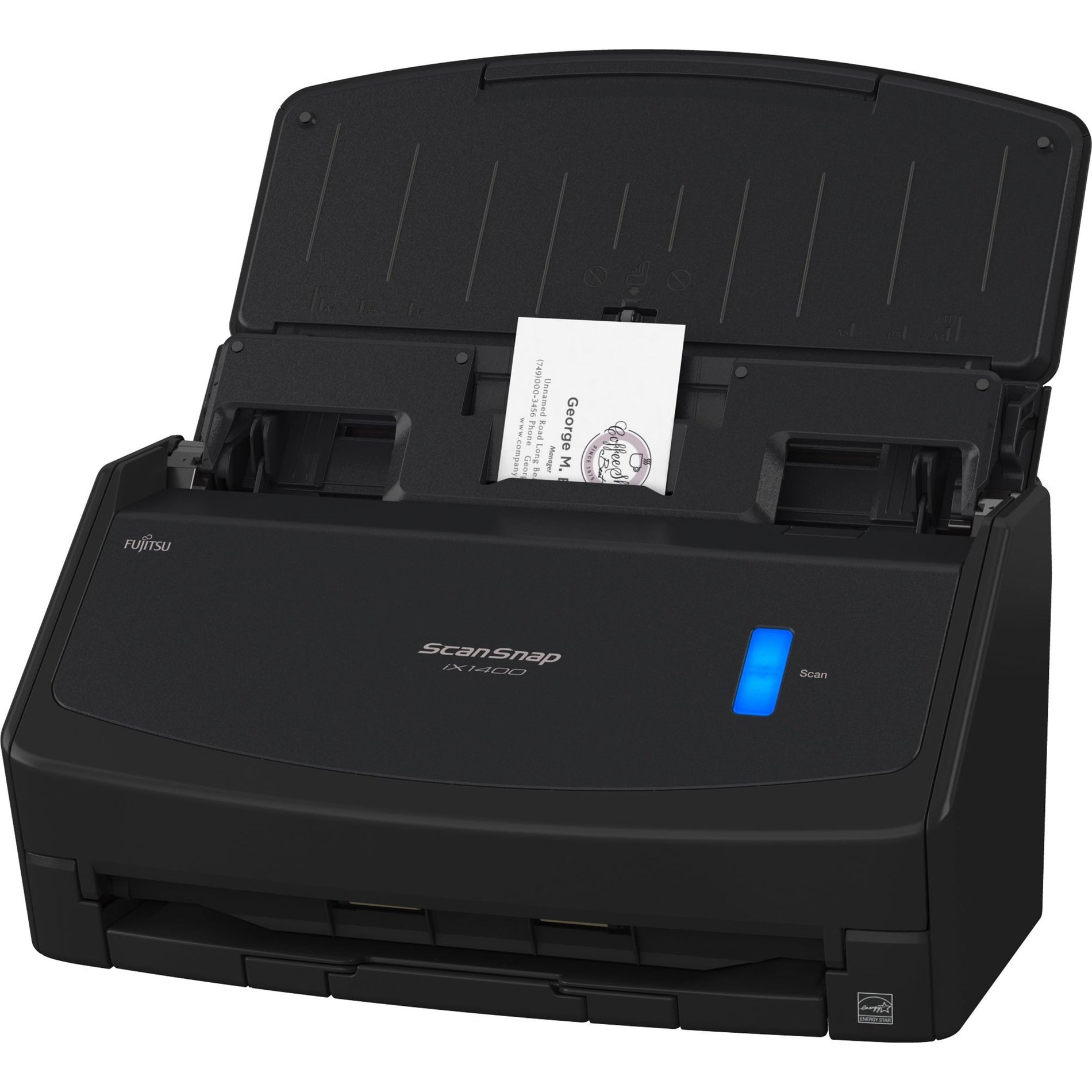 Fujitsu PA03820-B235 ScanSnap iX1400 ADF Scanner - Einfacher Ein-Tasten-Scanner 600 dpi optisch TAA konform