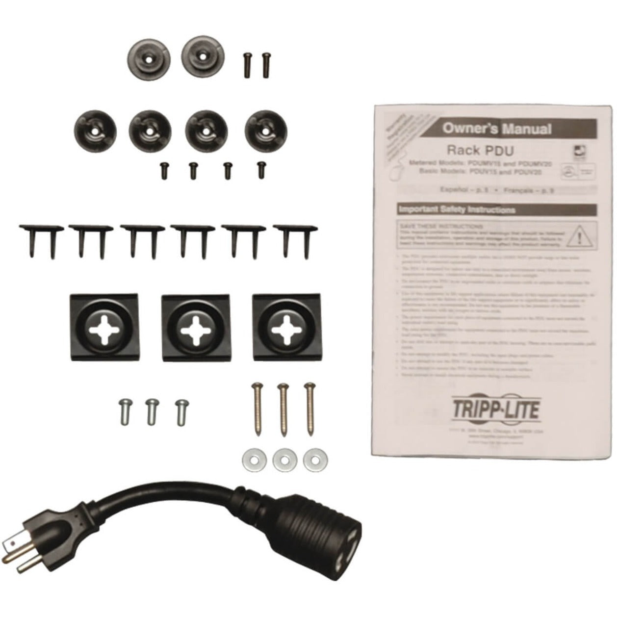 Complete PDU installation kit with hardware and documentation-alternate-image7