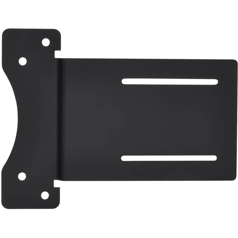 Detail view of VESA mounting plate features