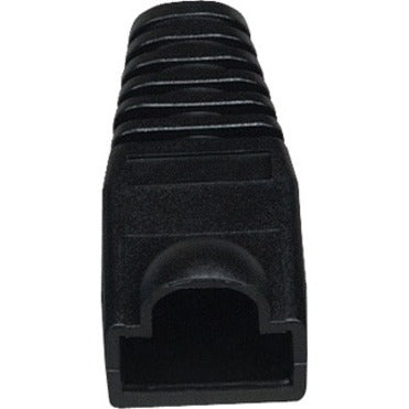 Black Box FMT718 Snagless Cable Boot - Black, 50-Pack