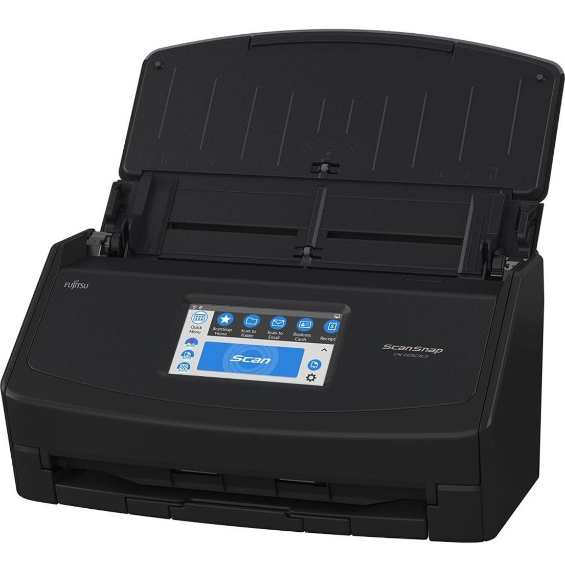 Fujitsu PA03770-B635 ScanSnap iX1600 Allrounder Cloud-fähiger Scanner ADF Scanner Monochrom/Farbe/Graustufen 600 dpi optische Auflösung 80 ipm/40 ppm Scangeschwindigkeit