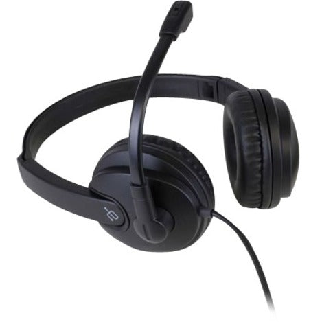 Side view of Aluratek headset showing ergonomic design and cushioning