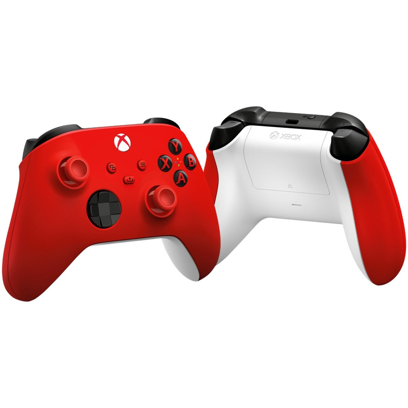 微软 QAU-00011 Xbox 无线控制器，脉动红，蓝牙游戏手柄 品牌名称：微软 品牌名称翻译：Microsoft