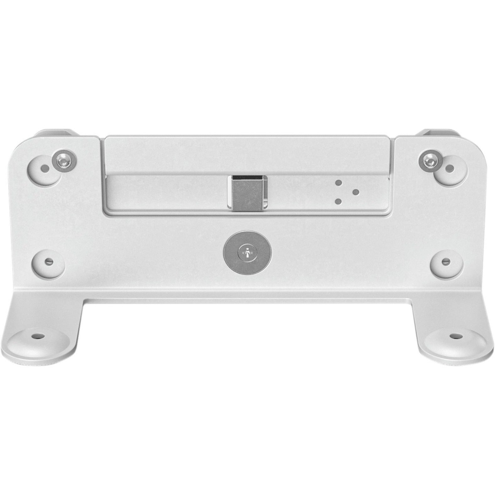 Logitech 952-000044 Wall Mount for Video Bars, Silver - Cable Management, Adjustable Angle, Tilt