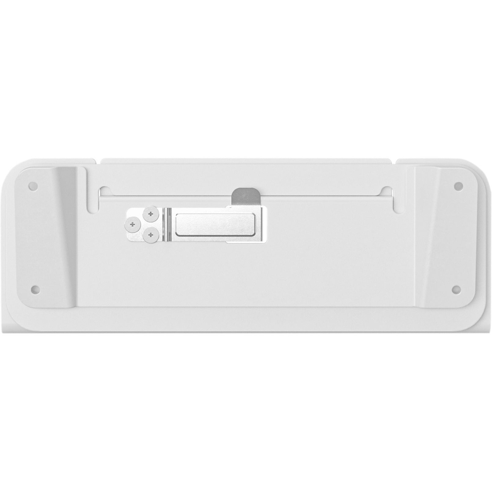 Soporte de pared Logitech 952-000044 para barras de video plateado - Gestión de cables ángulo ajustable inclinación