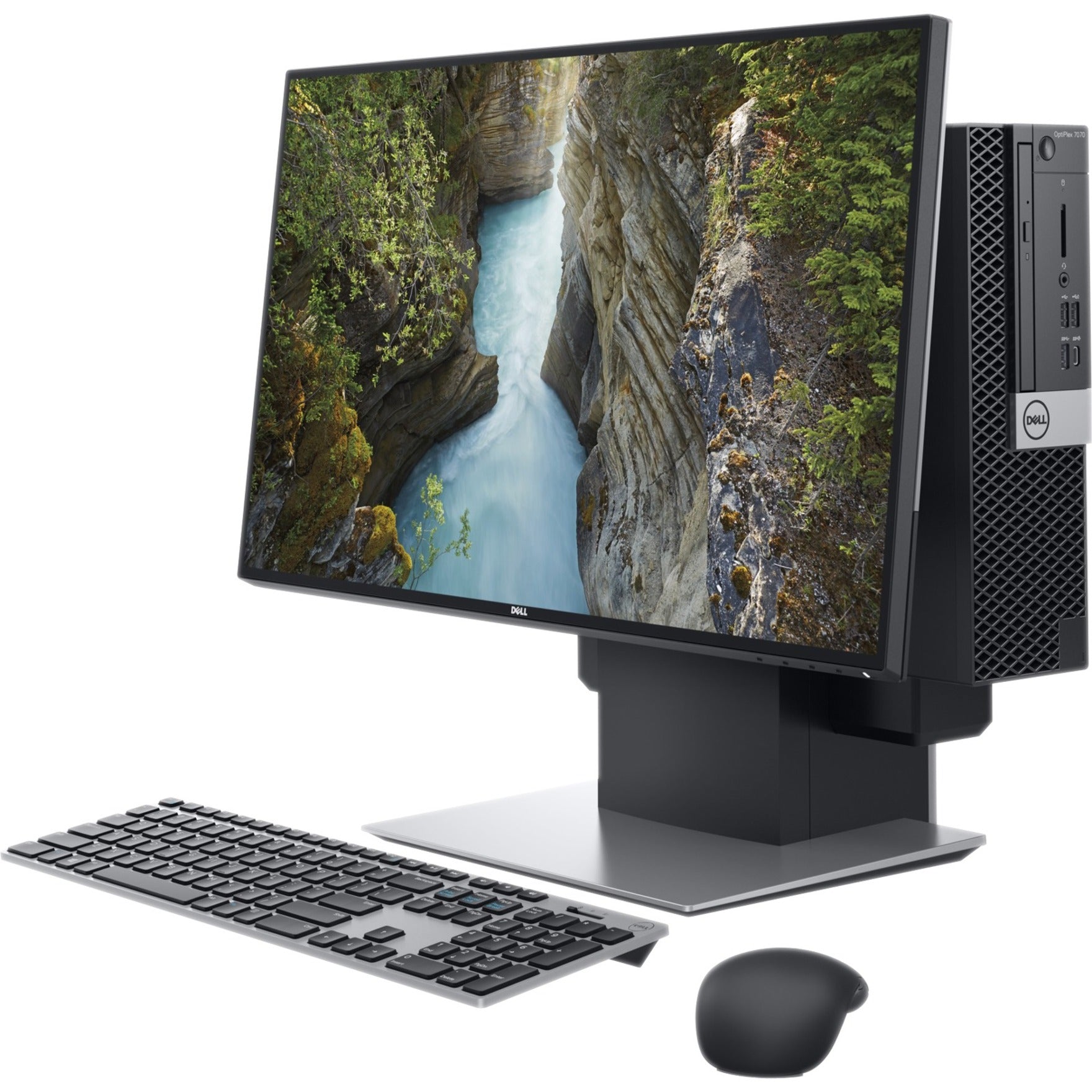 Dell-IMSourcing R46VK OptiPlex 7070 SFF Desktop Computer, Core i7, 16GB RAM, 256GB SSD, Windows 10 Pro