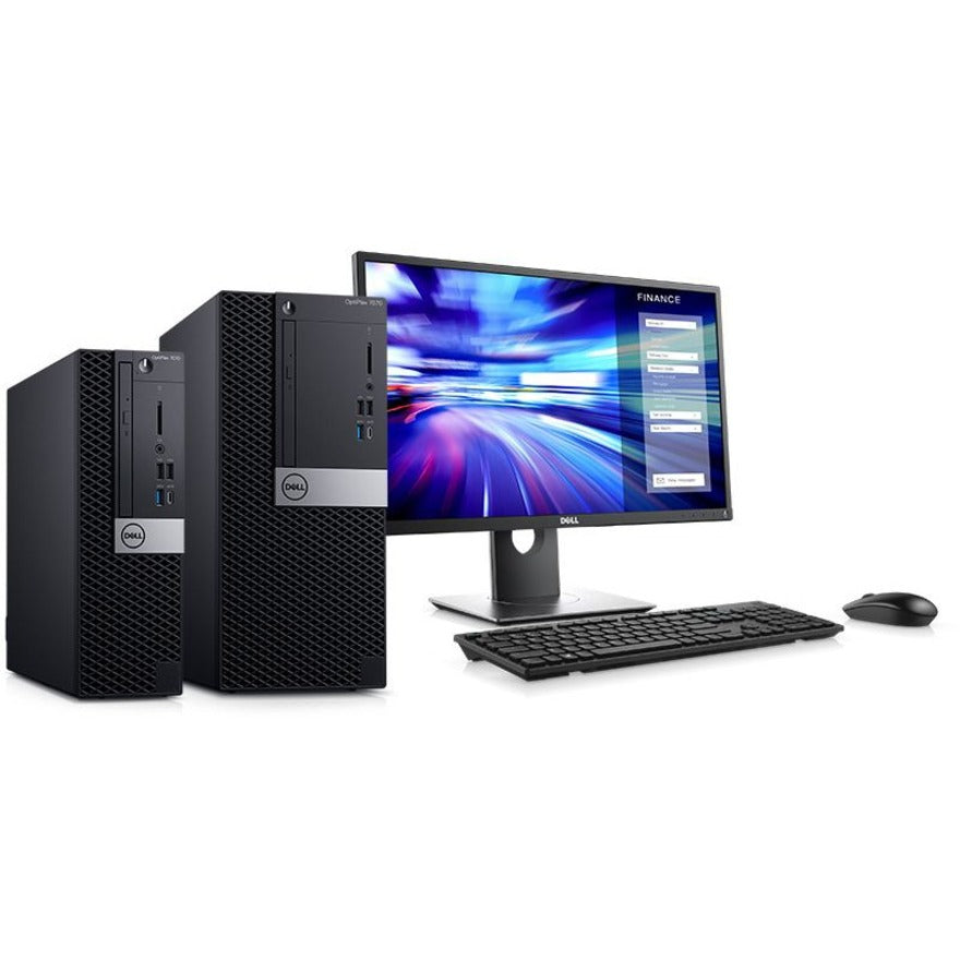 Dell-IMSourcing R46VK OptiPlex 7070 SFF Desktop Computer, Core i7, 16GB RAM, 256GB SSD, Windows 10 Pro