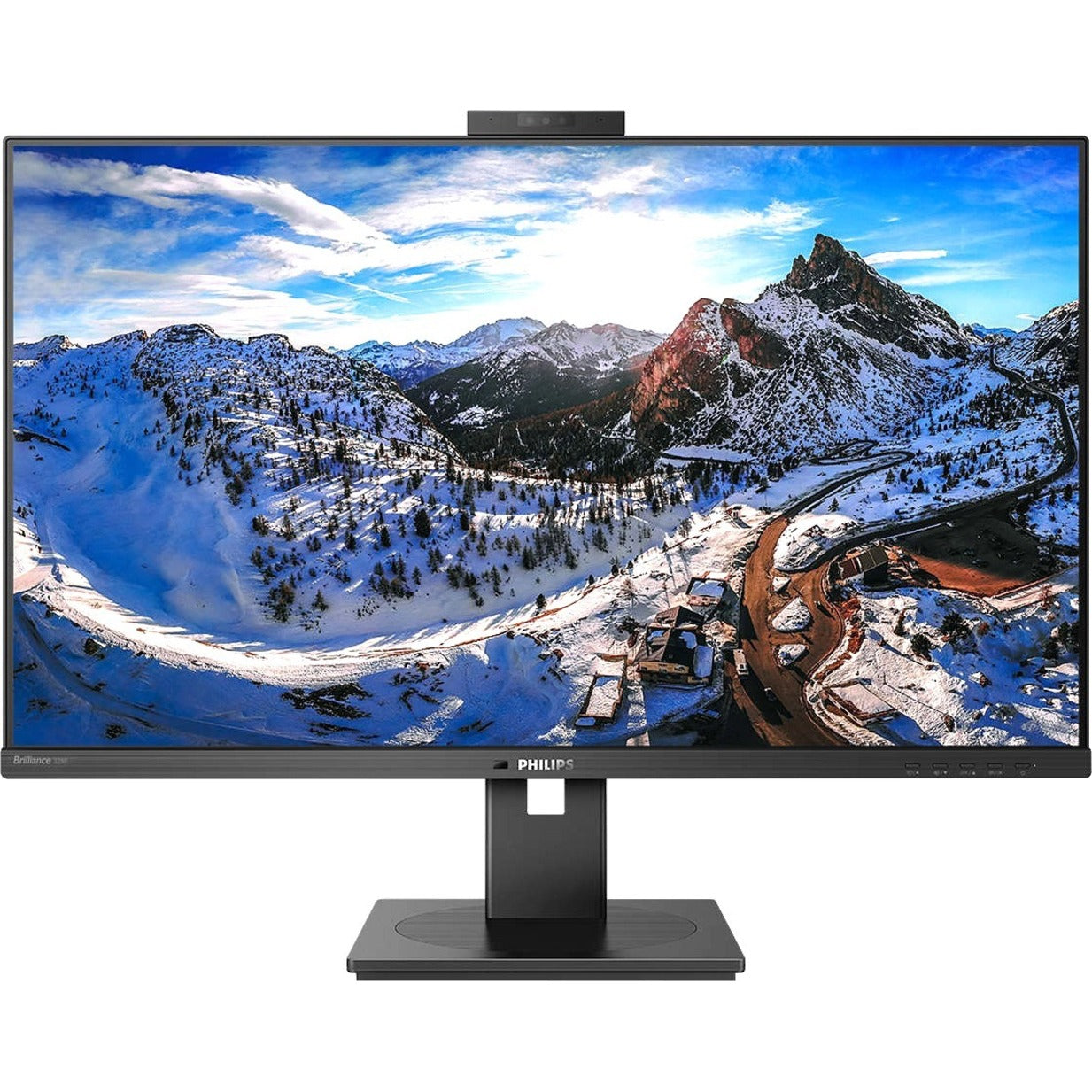 فيليبس 329P1H 31.5 كاميرا الويب 4K UHD شاشة LCD ، محطة USB-C ، أسود محكم القوام Philips 329P1H 31.5 كاميرا الويب 4K UHD شاشة LCD ، محطة USB-C ، أسود محكم القوام