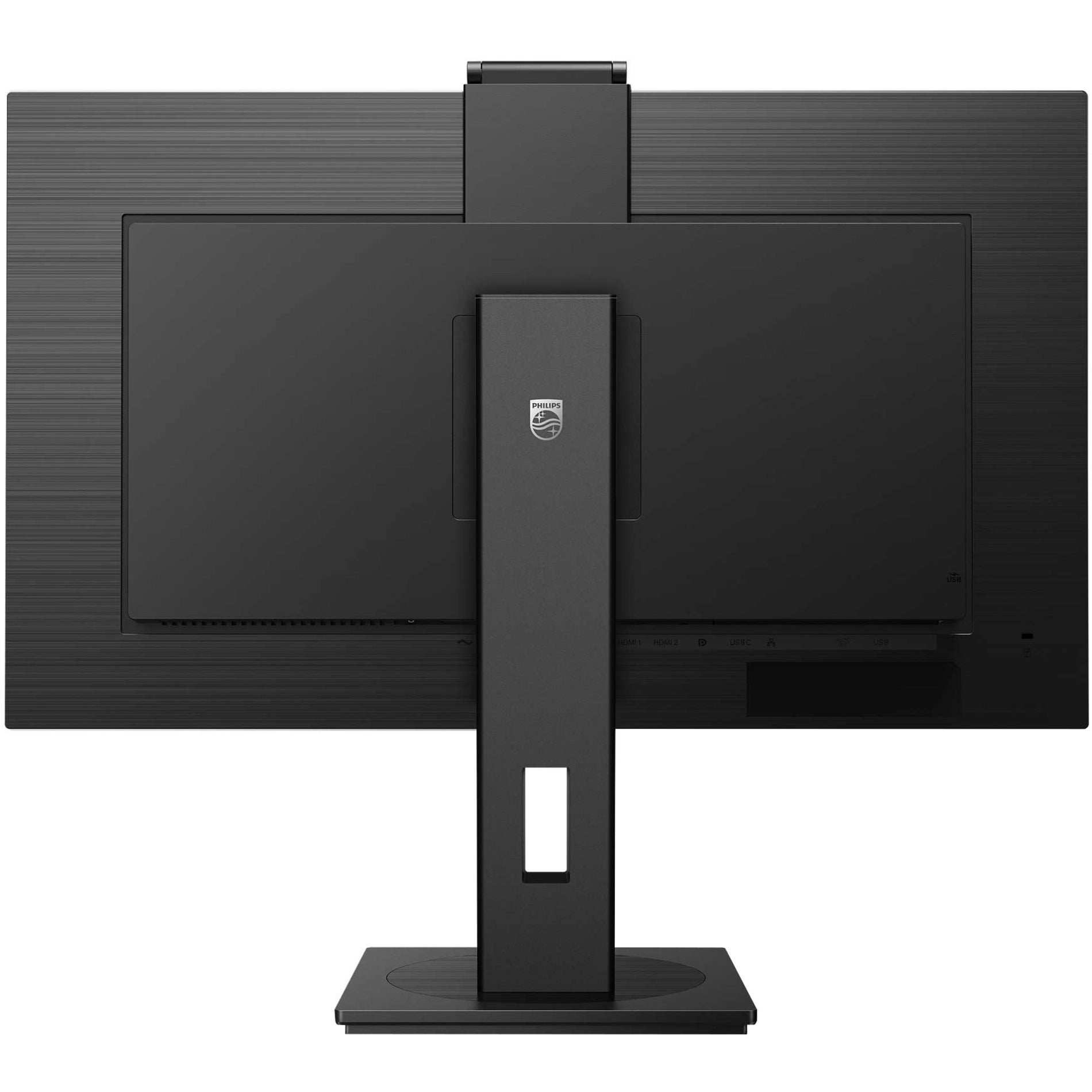 Philips 329P1H 31.5" Pantalla LCD de monitor 4K UHD con cámara web base USB-C acabado texturizado en negro. Marca: Philips. Traducir marca: Philips.