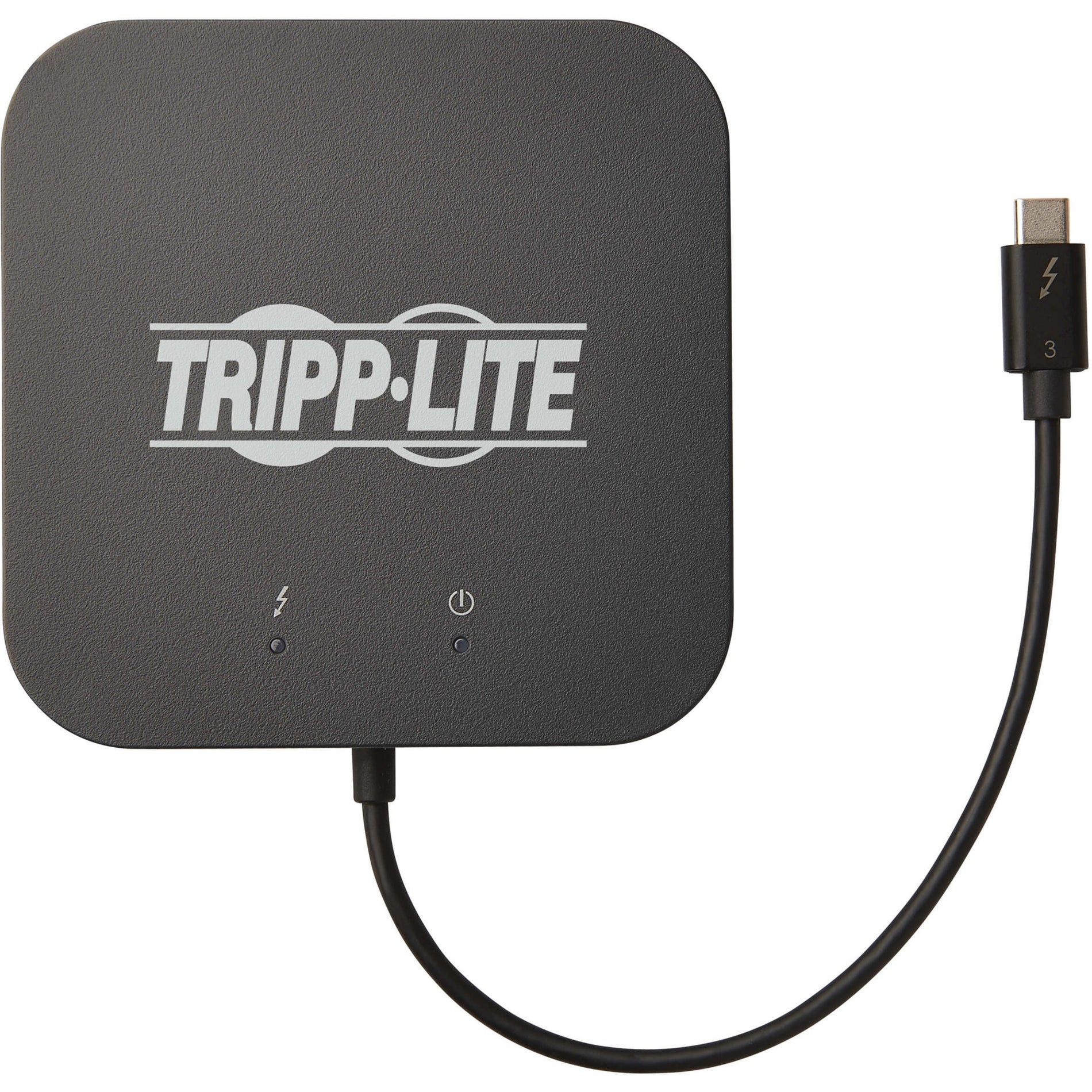 Tripp Lite MTB3-DOCK-04 ドッキングステーション、USB-C＆サンダーボルト3、HDMI、DisplayPort、RJ-45、4 USBポート、60W電源供給  ブランド名: トリップライト (Tripp Lite)