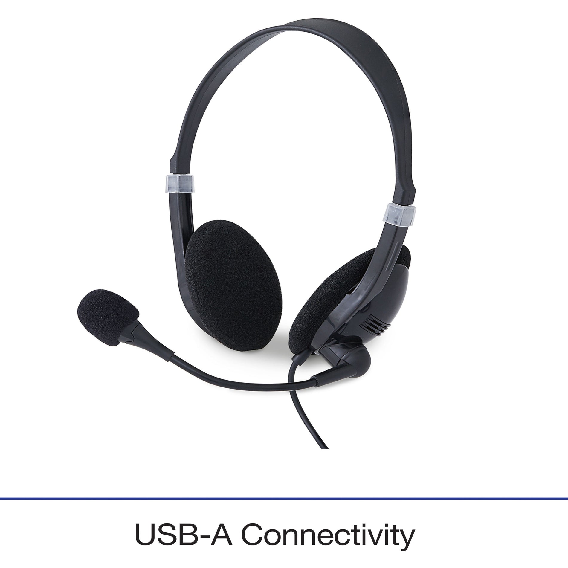 Verbatim 70723 Stereo-Headset mit Mikrofon und Inline-Fernbedienung USB-Typ A 1 Jahr Garantie