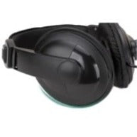 Angled view of Ergoguys EG-55BLK headset highlighting sleek design and controls-alternate-image4