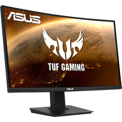 ASUS TUF VG24VQE 24" Curved Gaming LCD Monitor, FHD VA 165Hz, FreeSync Premium, 1ms MPRT, ELMB, Shadow Boost, 2 HDMI DisplayPort, Built-in Speakers - VG24VQE (1 Year Warranty)