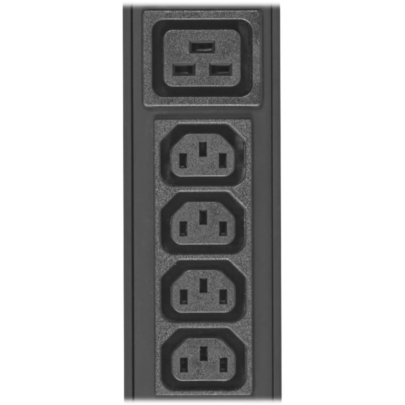 Close-up detail of PDU outlet construction and spacing-alternate-image5