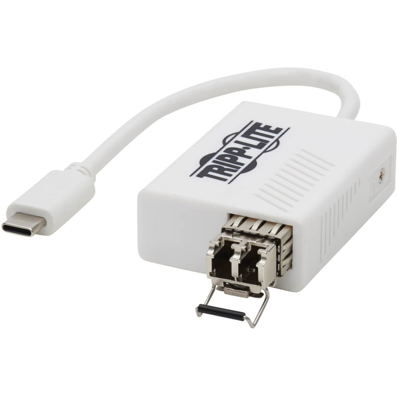 Tripp Lite U436-SMF-1G-LC Cartão de Ethernet Gigabit USB 3.1 Tipo C Fibra Óptica 1000Base-X