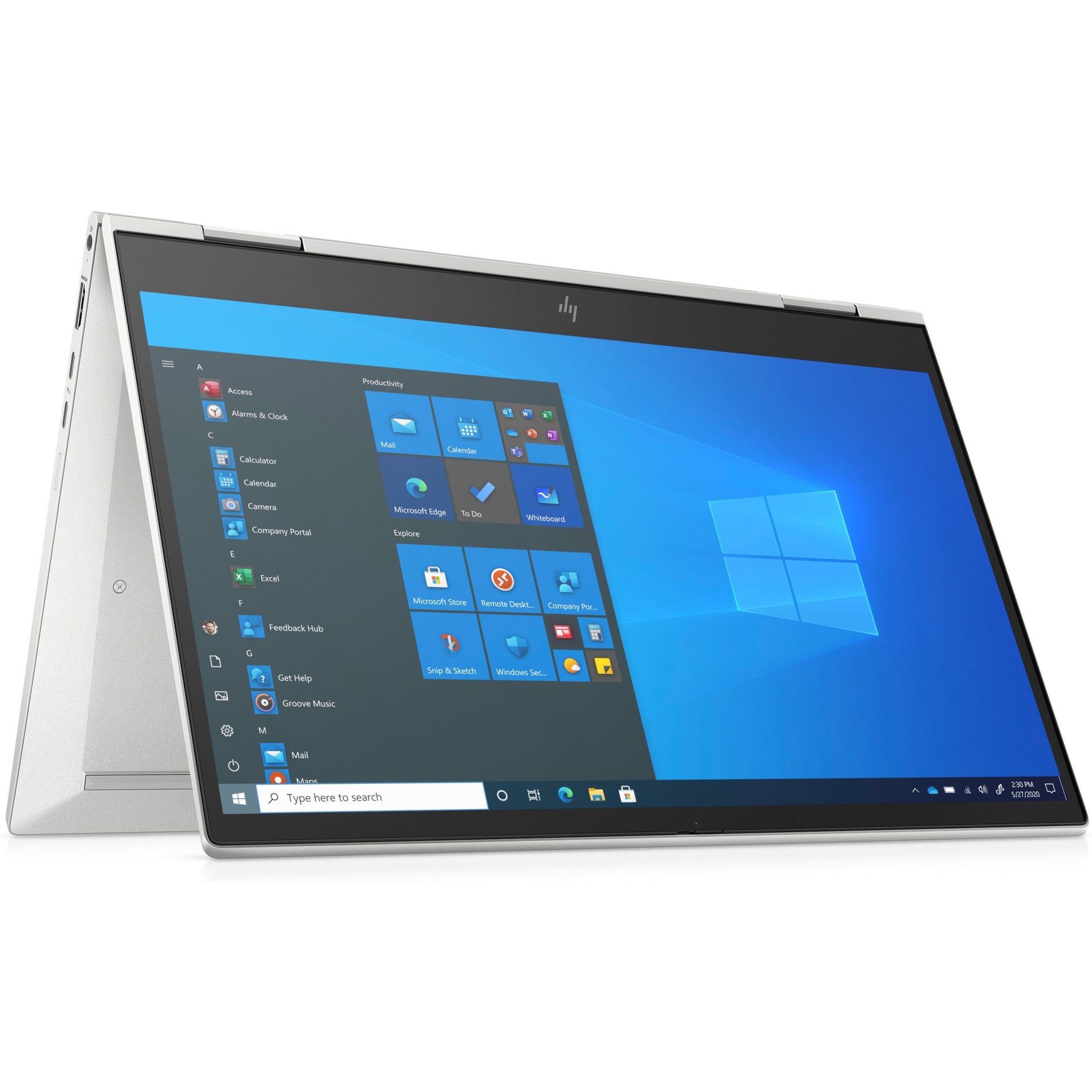 HP EliteBook x360 830 G8 13.3" Touchscreen Convertible 2 in 1 Notebook - Full HD - 1920 x 1080 - Intel Core i7 11th Gen i7-1185G7 - 16 GB Total RAM - 512 GB SSD (346D4UT#ABA) Alternate-Image1 image