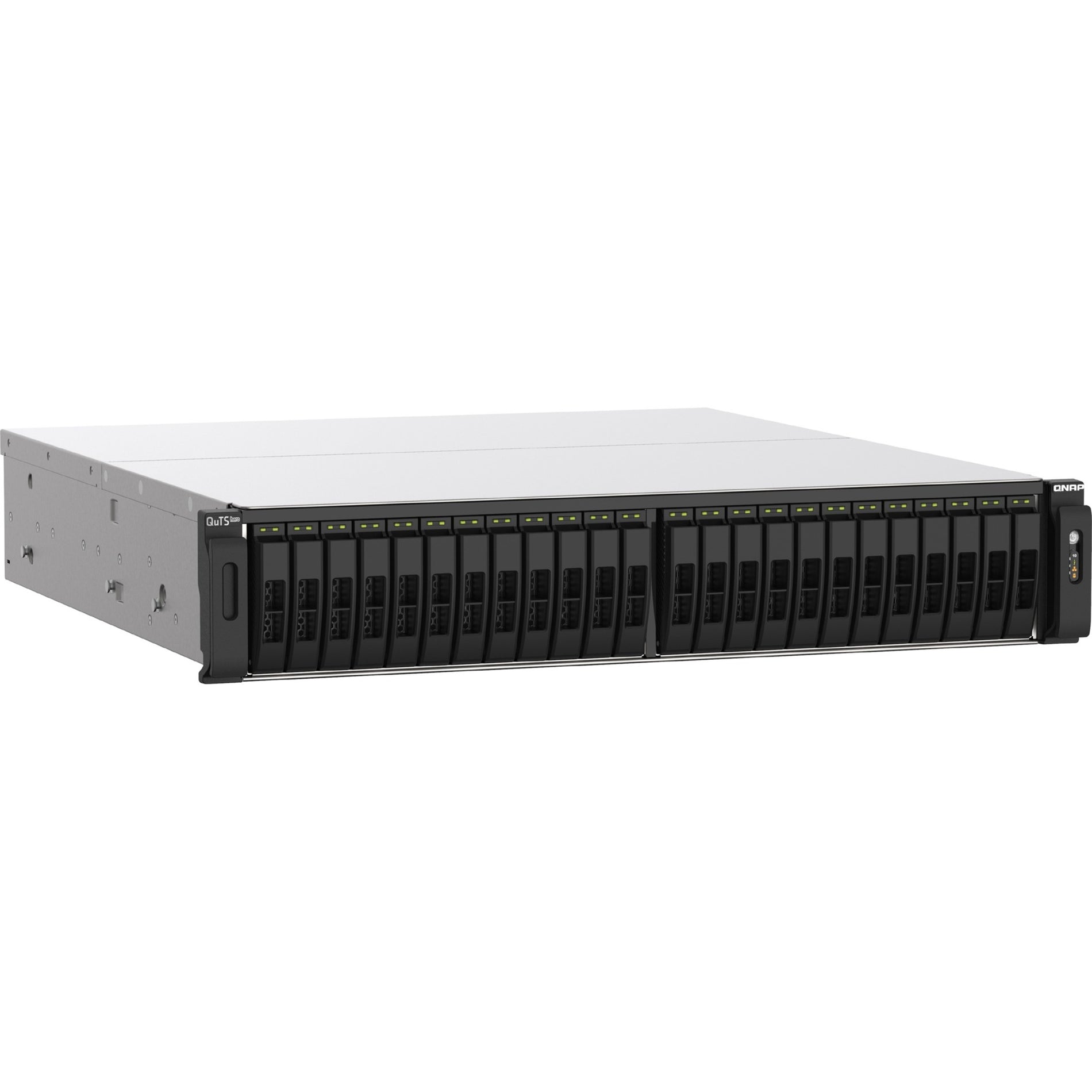 QNAP TS-H3088XU-RP-W1270-64G SAN/NAS Storage System TS-H3088XU-RP-W1270-64G-US, Octa-core Xeon W-1270, 64GB DDR4, 30 Bays, QTS 5.0.1, 3 Year Warranty