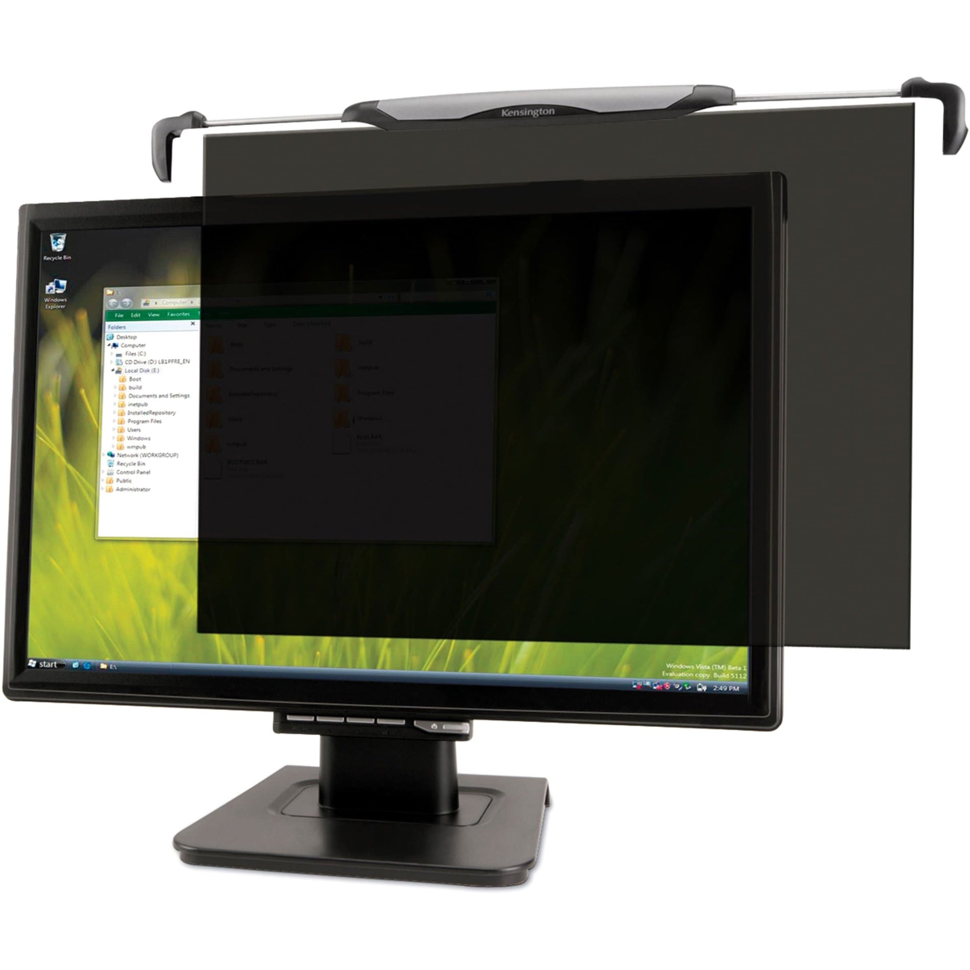 Kensington K58400WW FS270 Snap2 Schermo Privacy per monitor da 25''-27'' Proteggi la Tua Privacy e Riduci il Riverbero