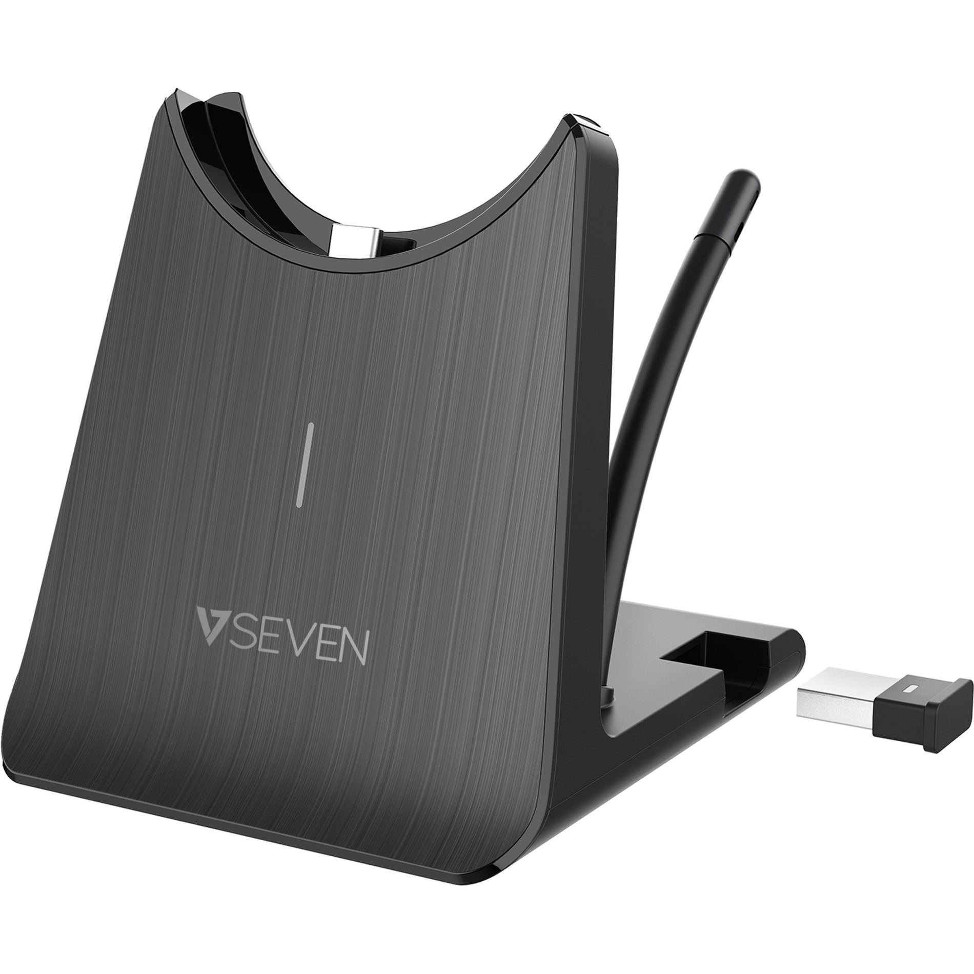 V7 charging stand with USB dongle showing sleek design-alternate-image4