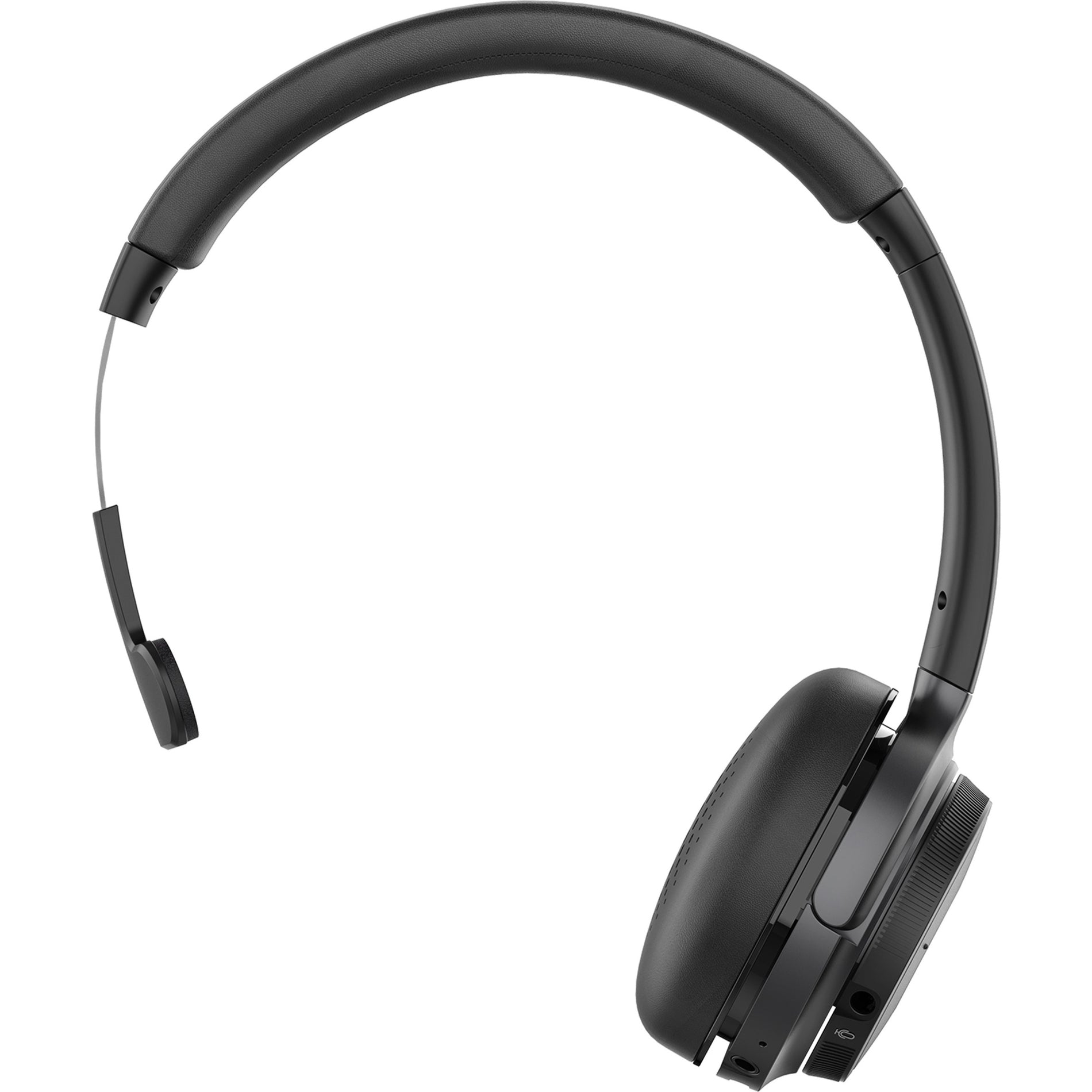 Side view of V7 HB605M headset showing padded headband and ear cushion-alternate-image2