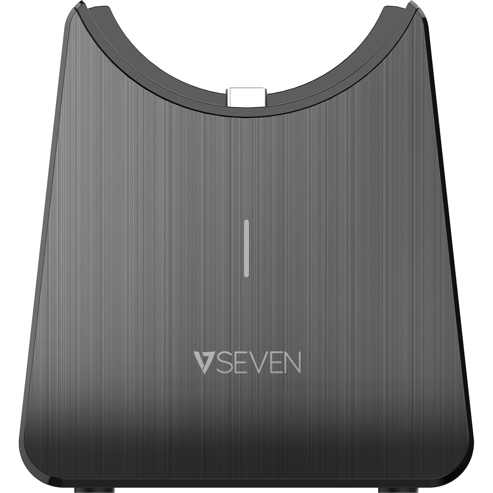 Top view of V7 charging stand showing brand details and finish-alternate-image6