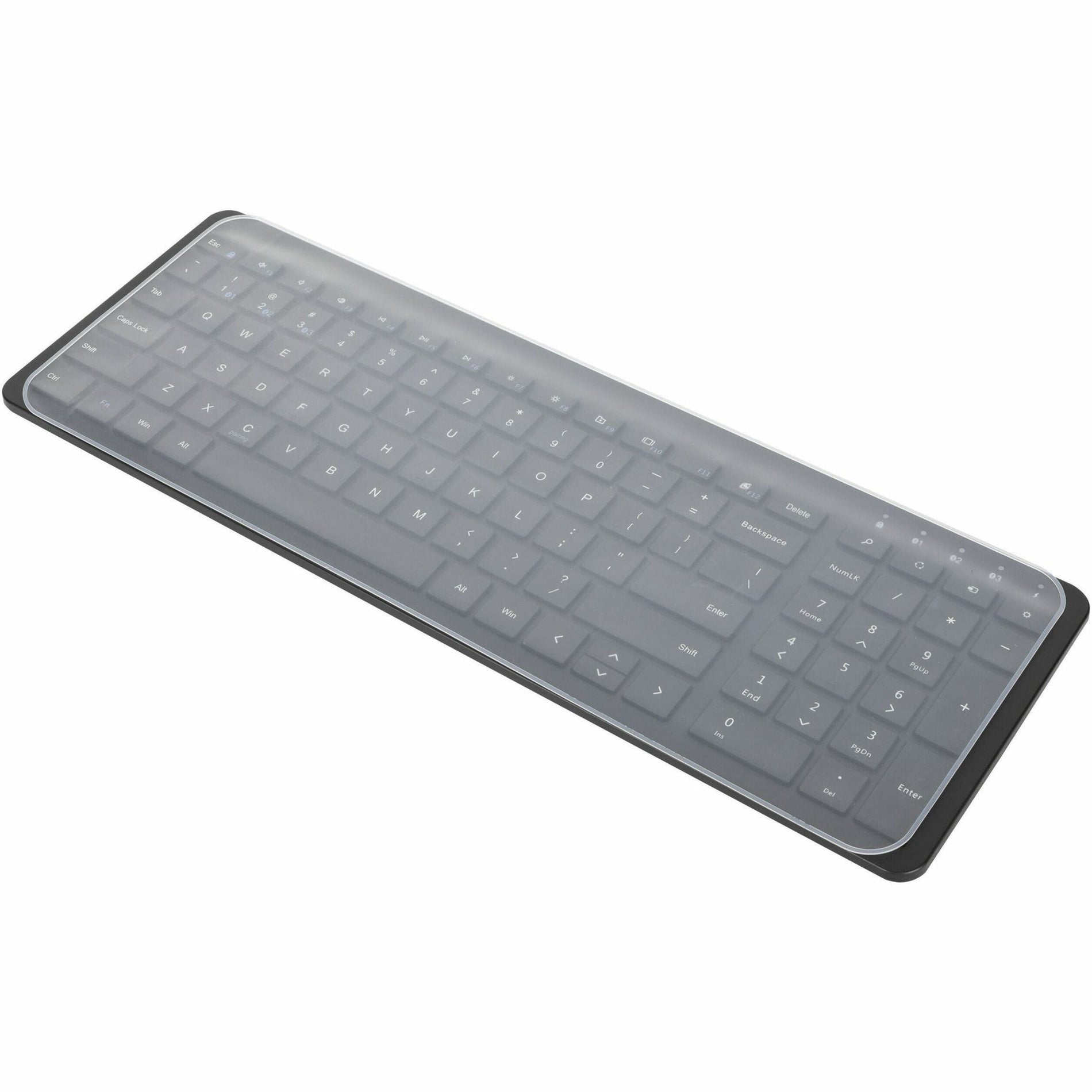 Targus AWV337GL Universal Silicone Keyboard Cover LARGE - 3 pack, Dust Resistant, Germs-free, Spill Resistant, Reusable, Comfortable, Washable