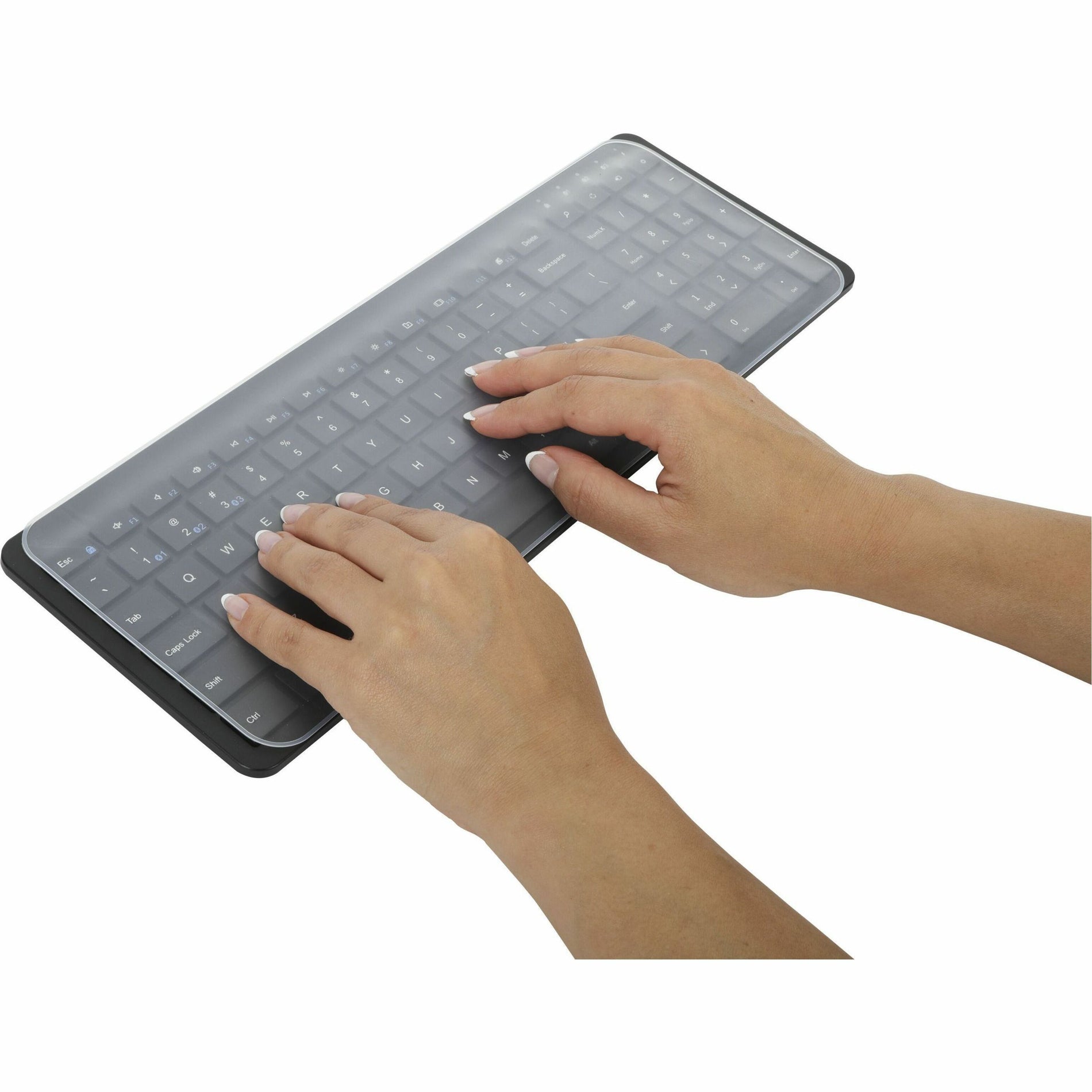 Targus AWV337GL Universal Silicone Keyboard Cover LARGE - 3 pack, Dust Resistant, Germs-free, Spill Resistant, Reusable, Comfortable, Washable