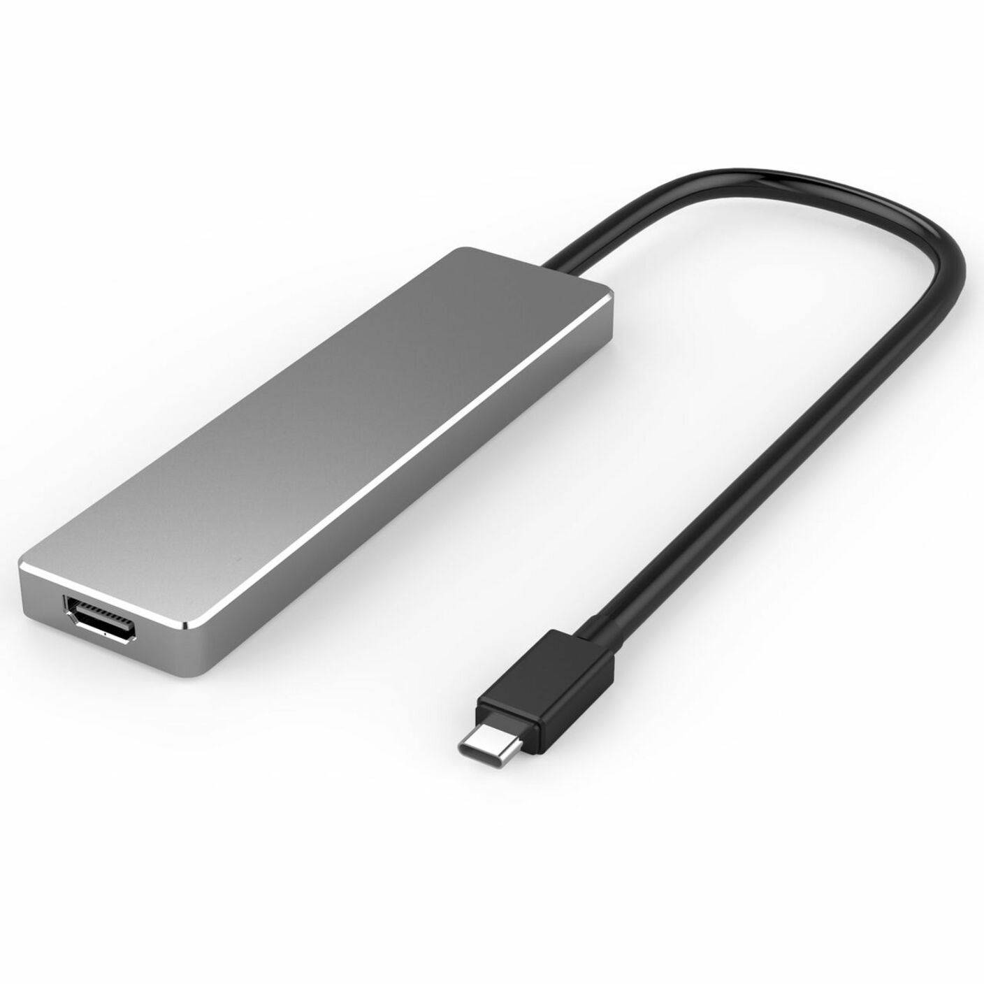 4XEM 4XUHP3407 USB-C Travel Mini Dock, HDMI, USB Type-C, 2 USB 3.0 Ports, 1 USB 3.1 Gen 1 Type-C Port