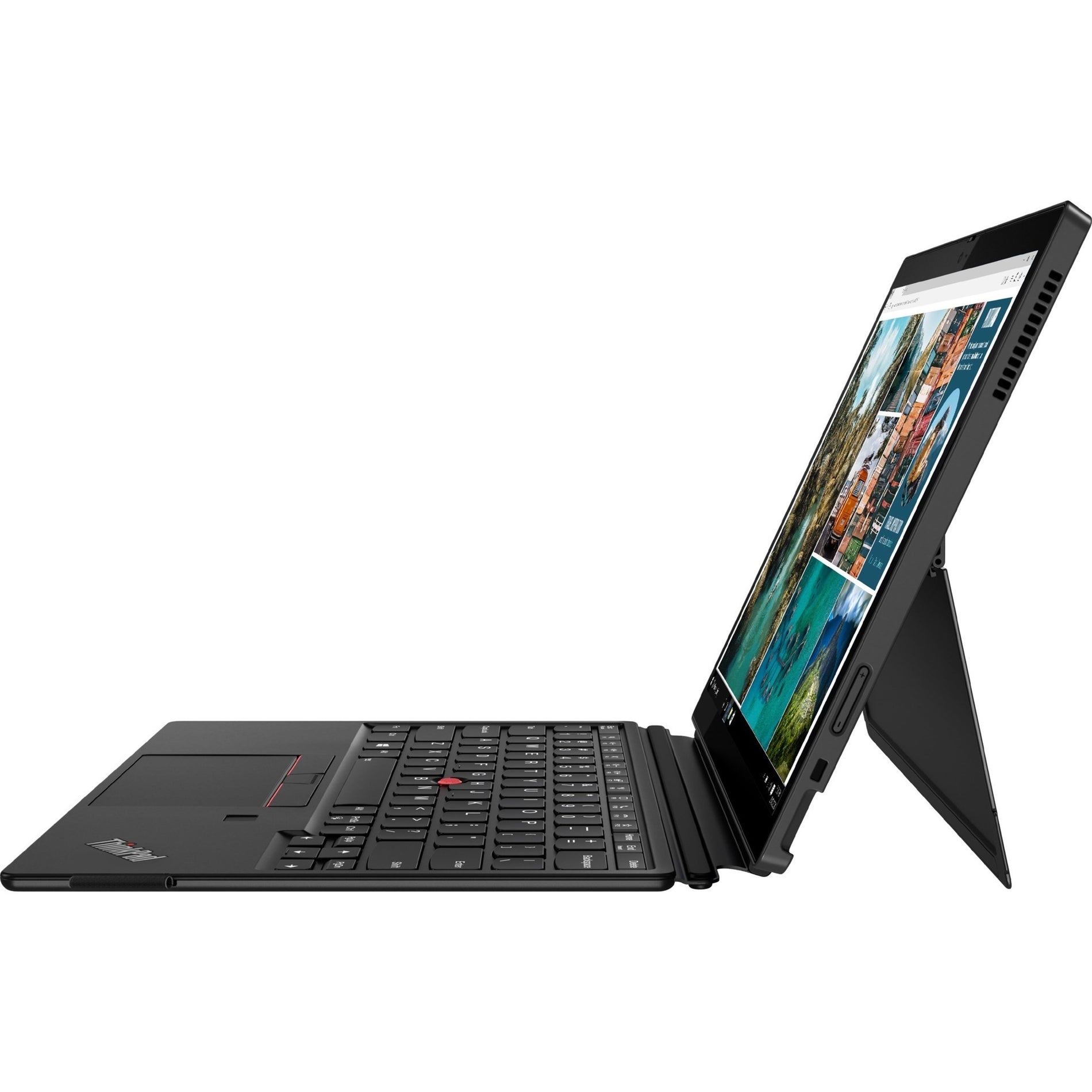 Lenovo 20UW000SUS ThinkPad X12 Detachable Gen 1 2 in 1 Notebook, Core i7, 16GB RAM, 512GB SSD, Windows 10 Pro