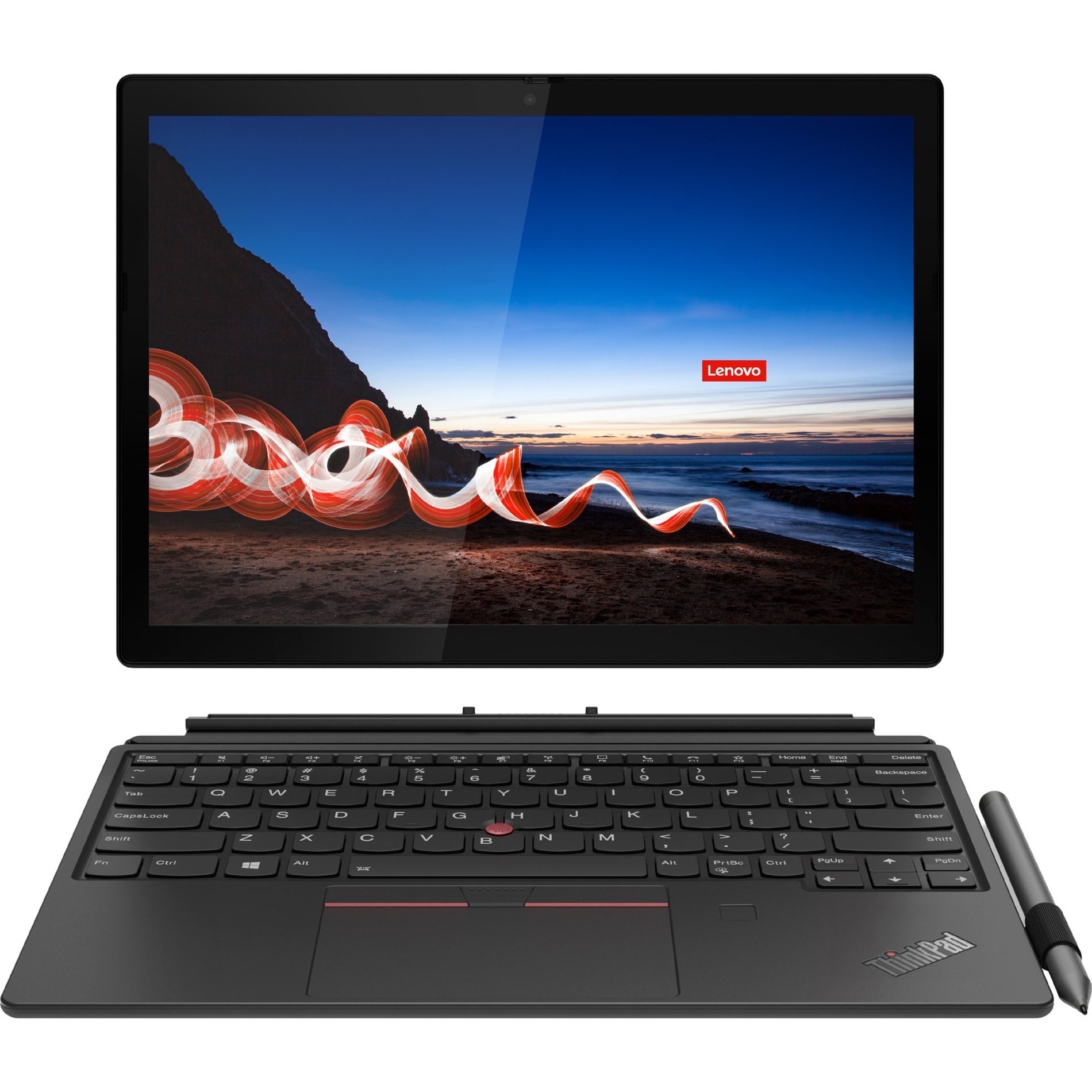 Lenovo 20UW000SUS ThinkPad X12 Detachable Gen 1 2 in 1 Notebook, Core i7, 16GB RAM, 512GB SSD, Windows 10 Pro