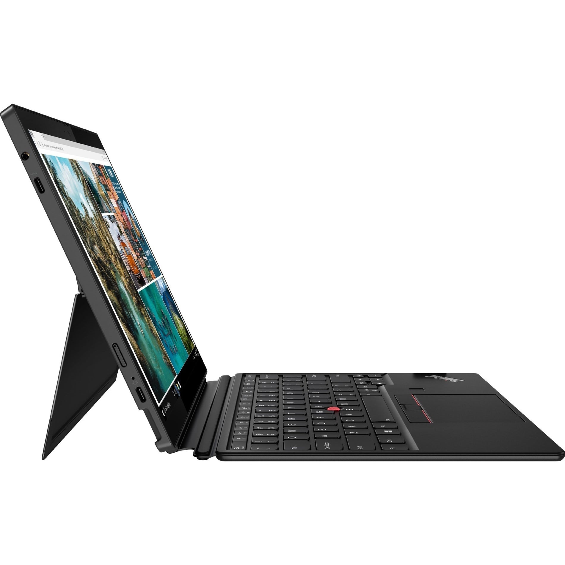 Lenovo 20UW000SUS ThinkPad X12 Detachable Gen 1 2 in 1 Notebook, Core i7, 16GB RAM, 512GB SSD, Windows 10 Pro