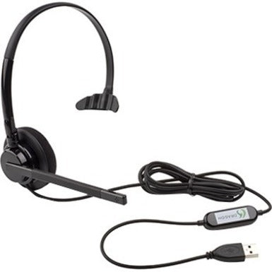 Nuance HS-GEN-25-B Dragon 15.0 USB Standalone Headset Monaural Over-the-head Noise Cancelling PC Compatible [Discontinued]